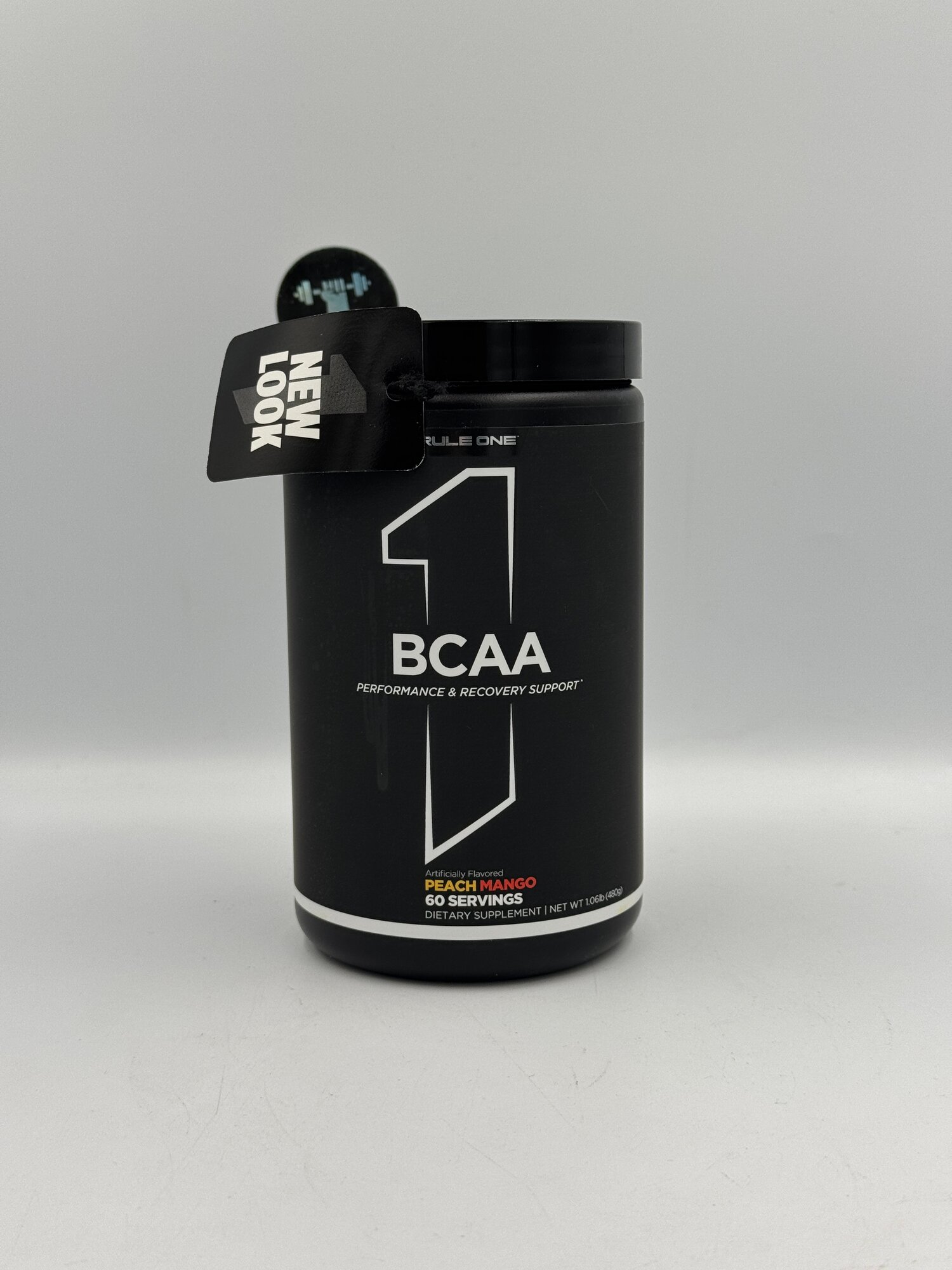 BCAA Rule 1, порошок, 60 порций, персик манго, без сахара, без ГМО peach mango
