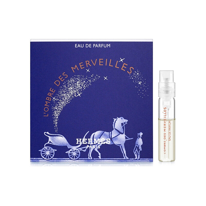 Парфюмерная вода Hermes L Ombre Des Merveilles миниатюра 2 мл / Пробник духов Эрмес Ль Омбр Де Мервей / Тень чудес