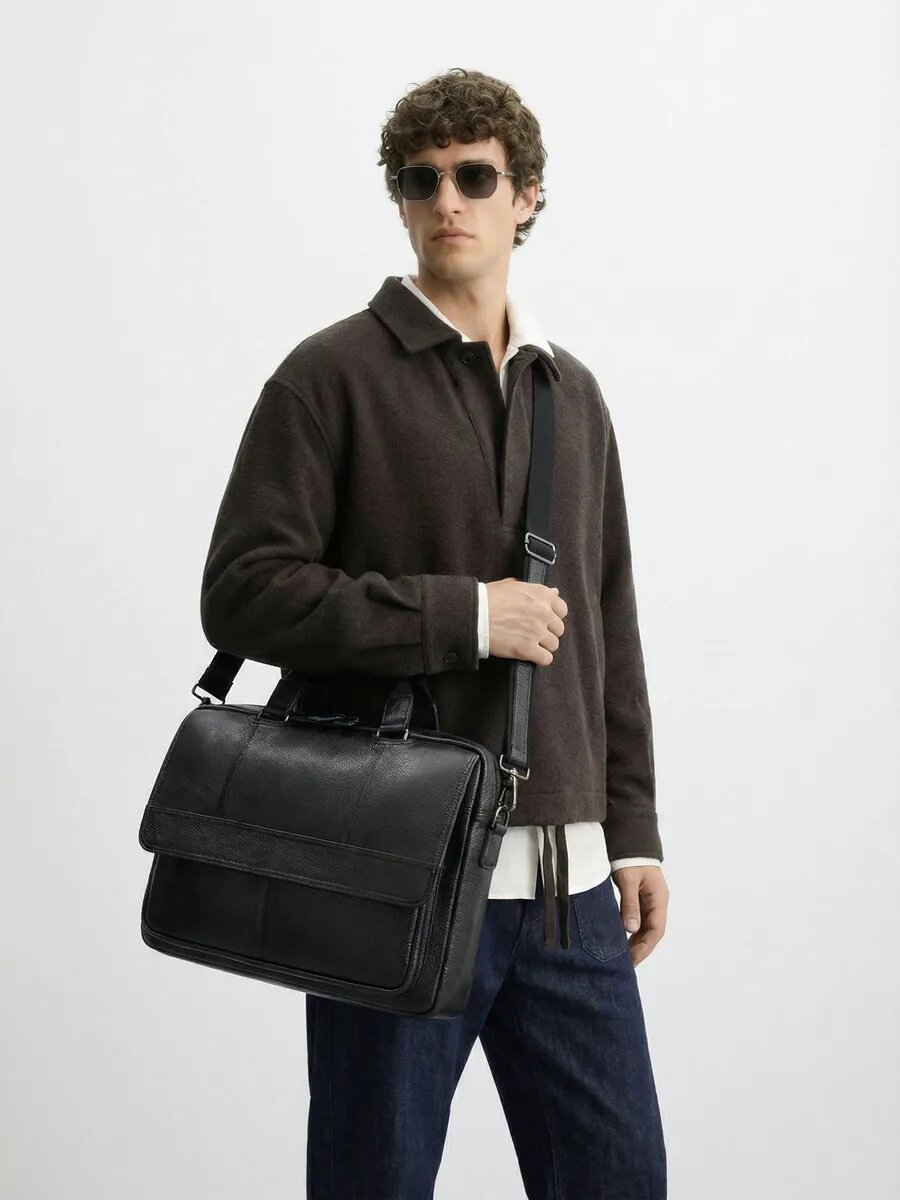 Сумка Daniele Riccardi, черный — фото 1