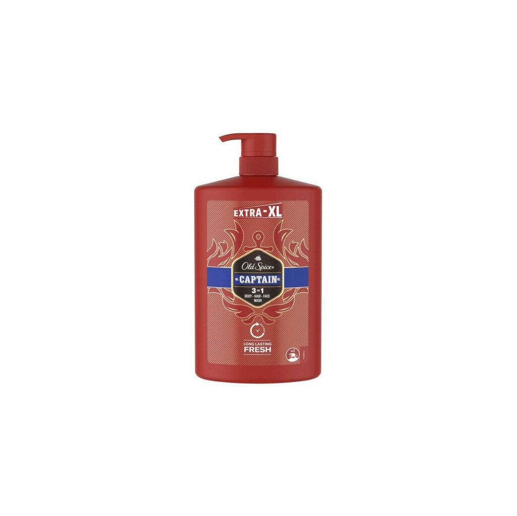 Гель для душа и шампунь Old Spice Captain 3в1, для мужчин, 1л