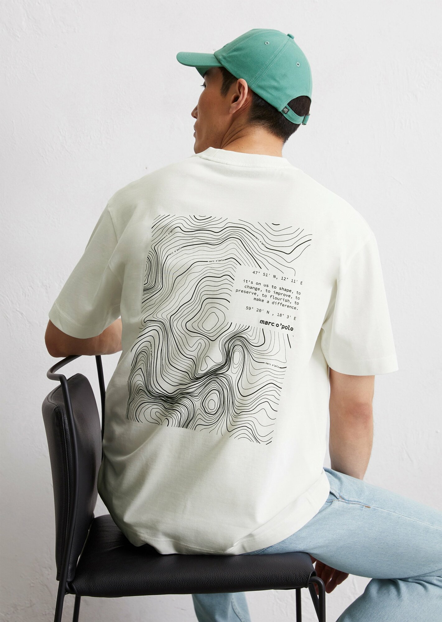 Футболка Marc O'Polo, размер 2XL, бежевый