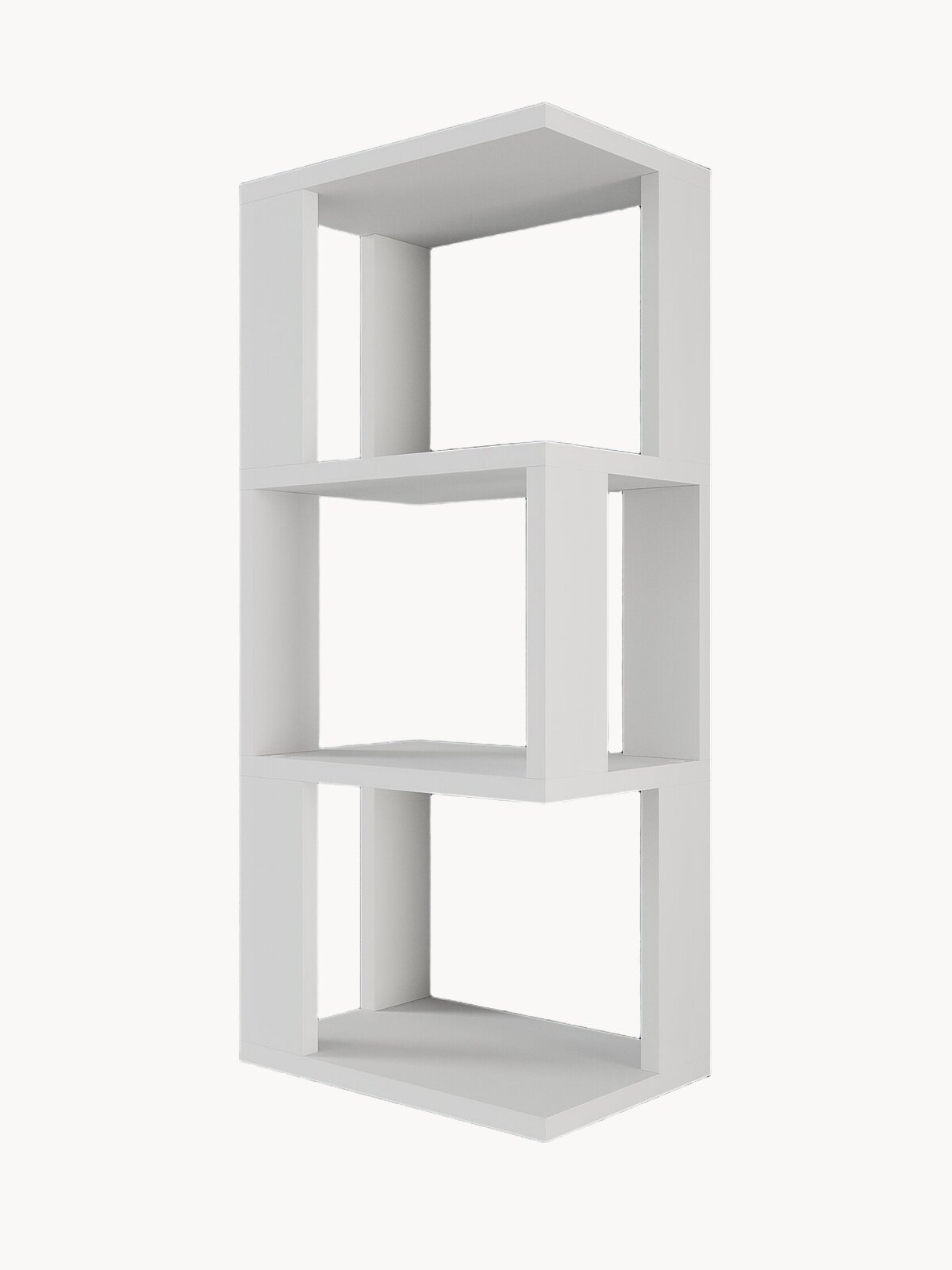 Полка ConSet, 30 x 20.3 x 68 см, настенная полка, для специй/для детской, белый, из ЛДСП