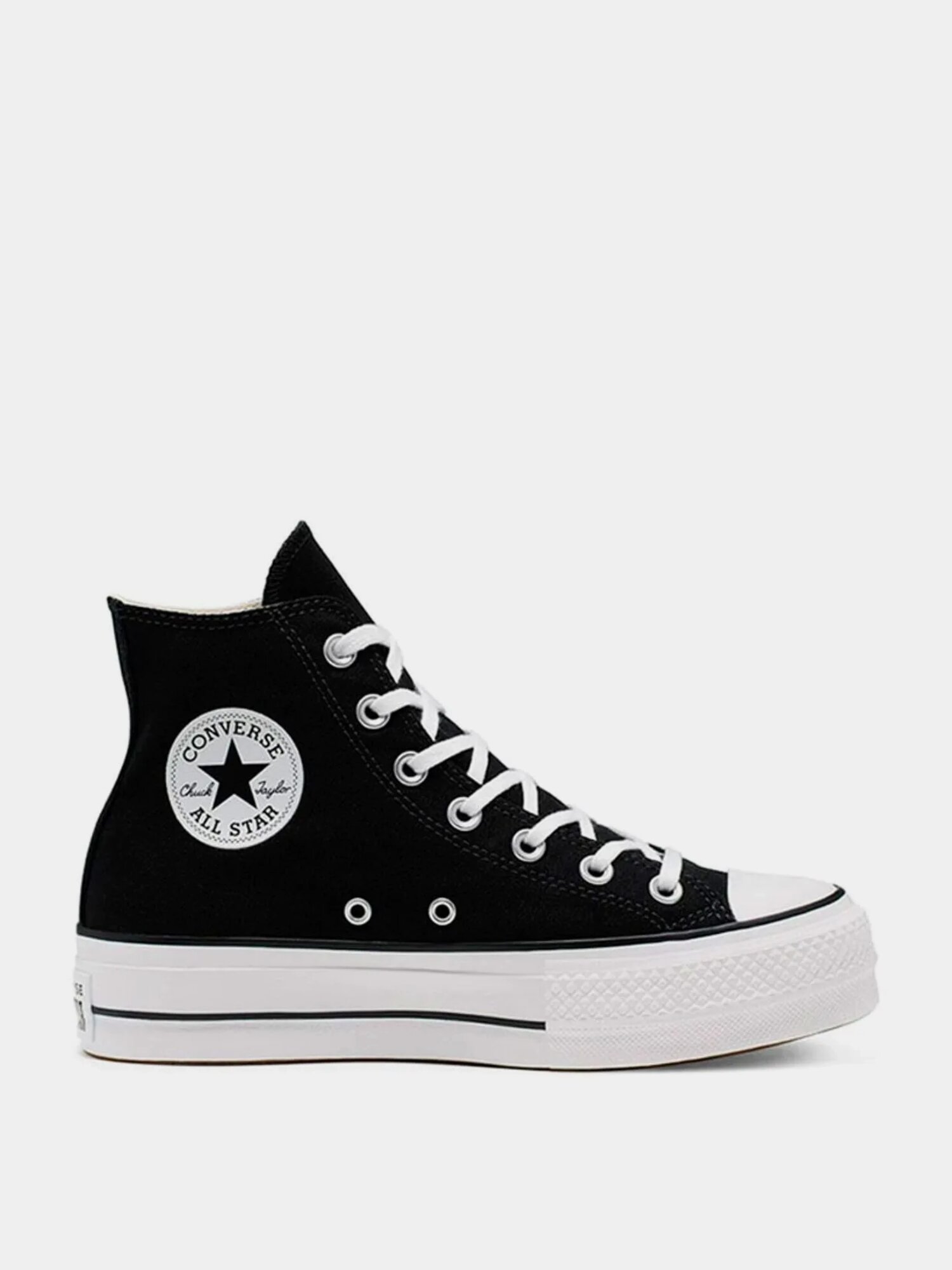 Кеды Converse Chuck Taylor Platform Hi, размер 39 EU, black/white