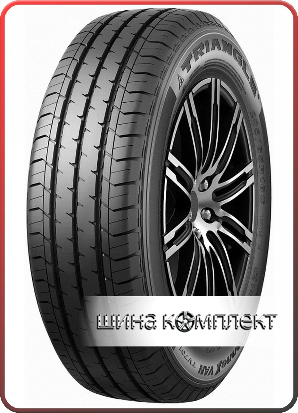 Автомобильная шина Triangle ConneX Van TV701 225/70 R15C 112/110S летняя для коммерческого транспорта
