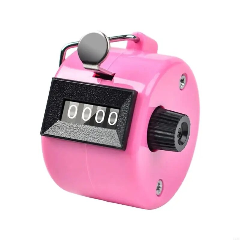 Механический счетчик Clickers 4 цифр, Pink