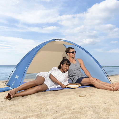 Пляжная палатка Beach Ground-2 200*120*95 см синяя