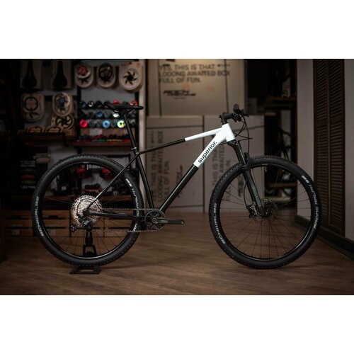Велосипед MTB Superior XP 6.2 Matte Black/White 2025 Размер М