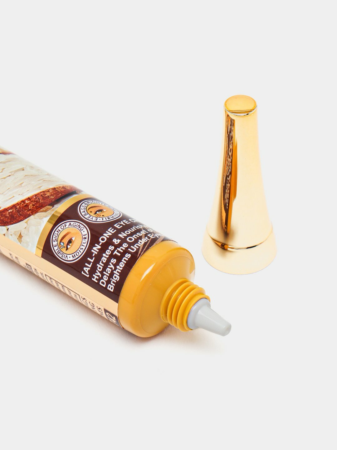 Крем для кожи вокруг глаз "Organic Rice Eye", для всех типов, от кругов — фото 1