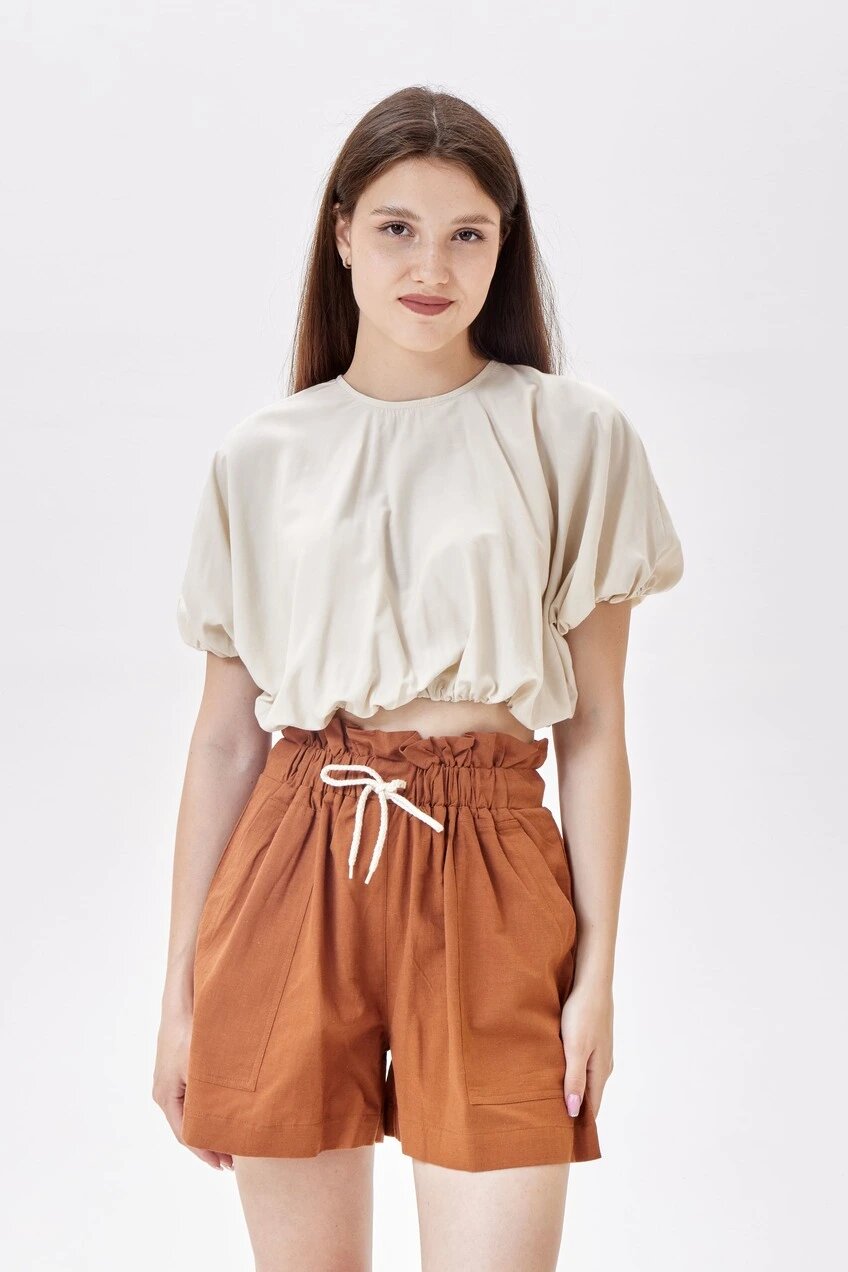 Блуза Selfie, размер XS, экрю — фото 1