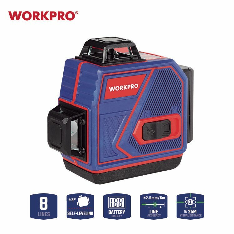 Уровень лазерный, WORKPRO WP267010