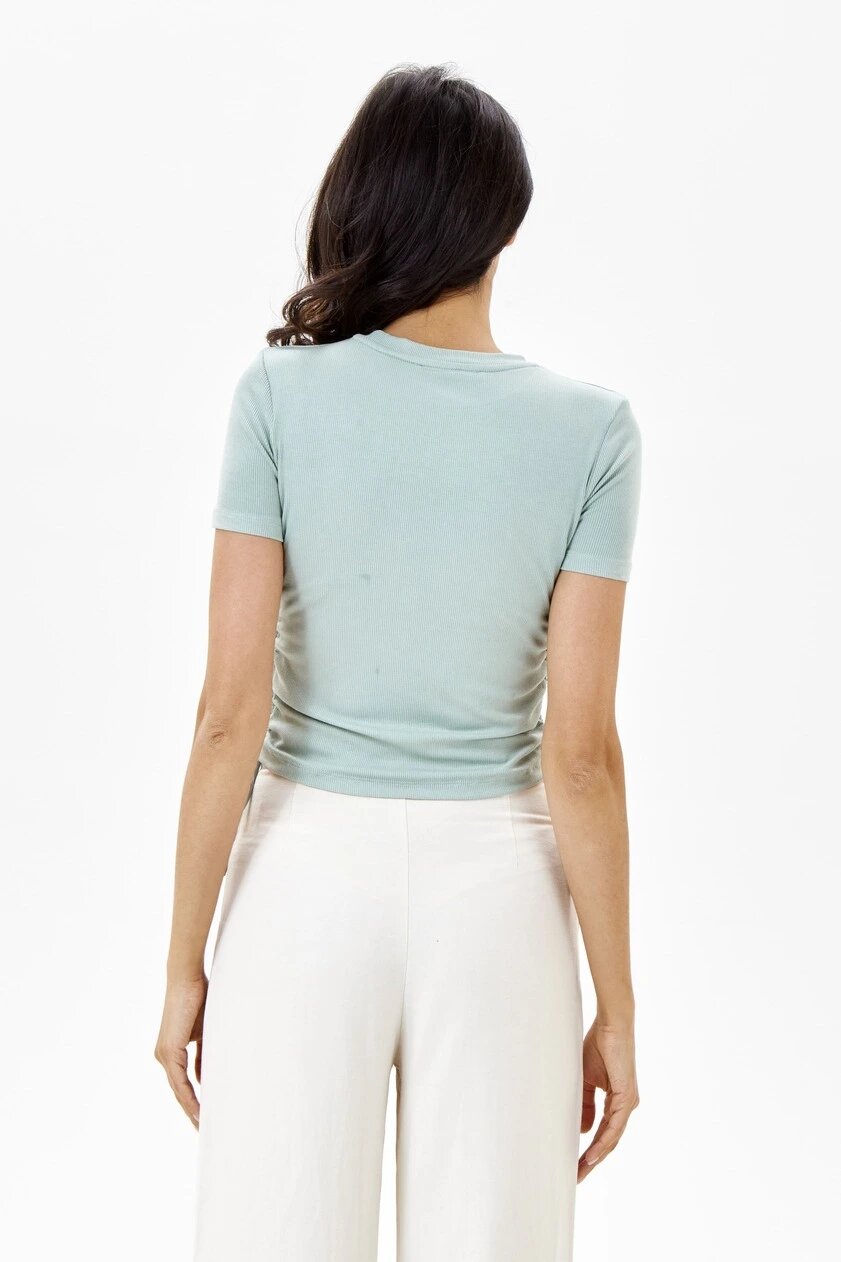 Топ Selfie, размер S, светло-зеленый — фото 1