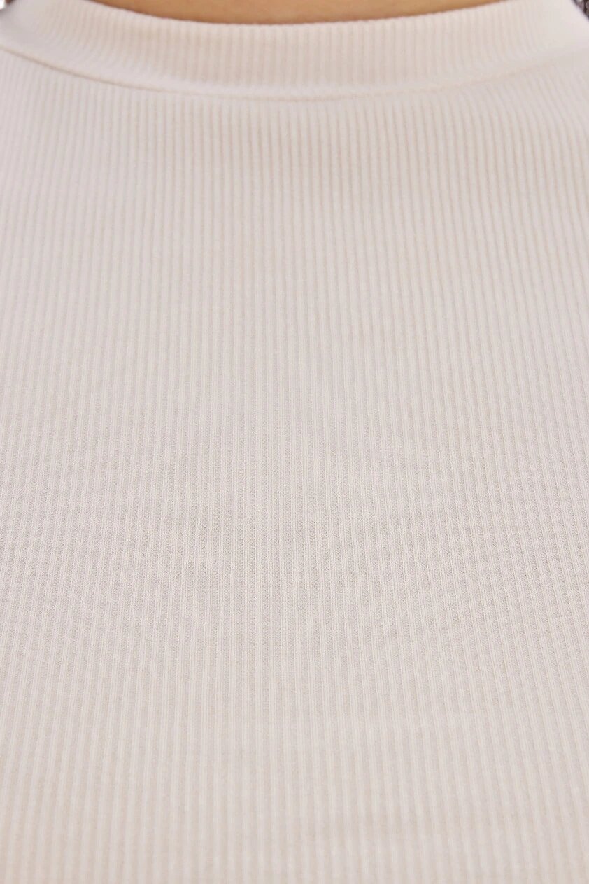 Лонгслив Selfie, размер S, , бежевый — фото 1