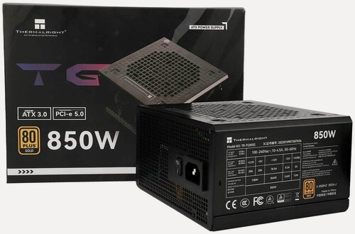 Изображение товара Блок питания Thermalright 850W Gold ATX 3.0 (TR-TG 850S)
