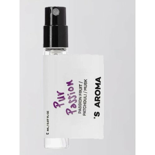 Нишевый парфюм aroma Pur passion 3 мл S'AROMA/ЭКО состав/аромат для женщин и мужчин