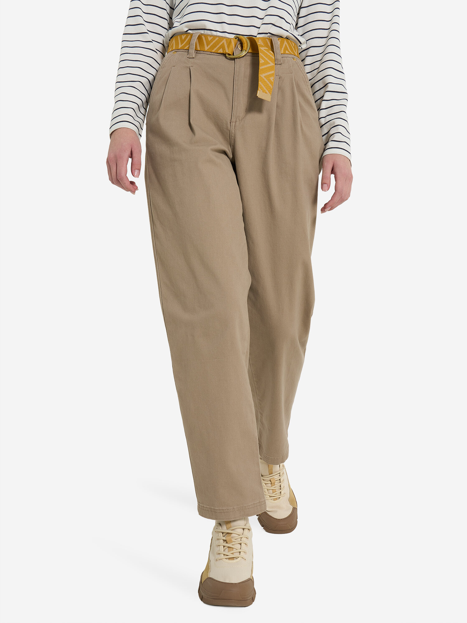 Брюки CORDILLERO Travel Female Pants, размер 50/52, кофейный