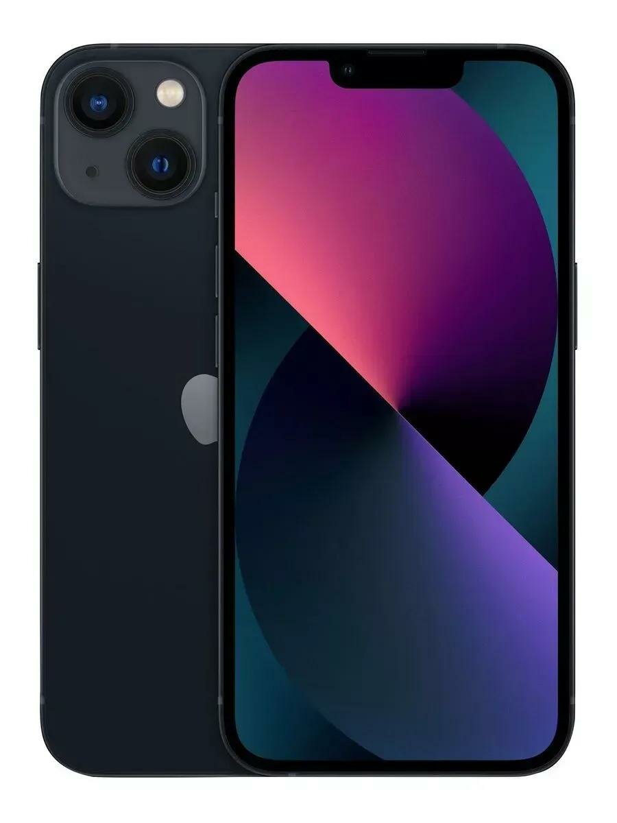 Смартфон Apple iPhone 13 128GB, Midnight "Полуночный" Sim+ESim - Уценка
