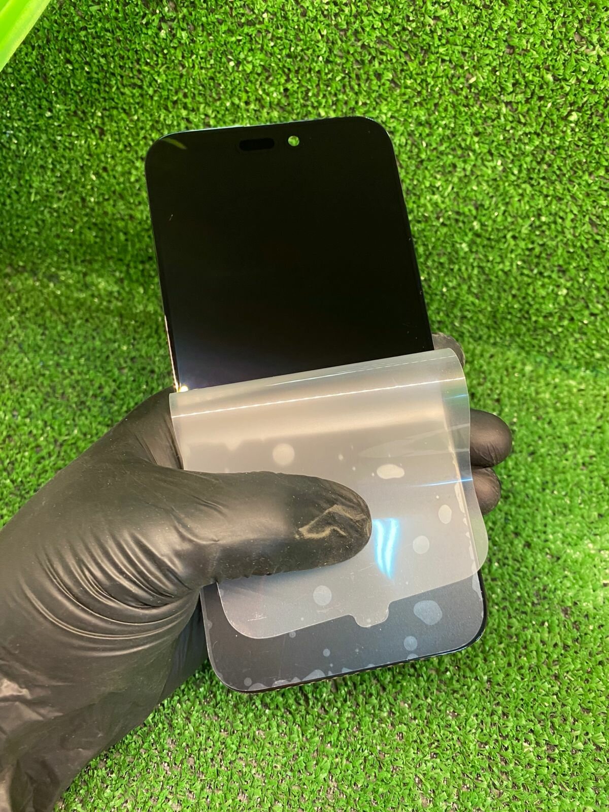Дисплей для смартфона Apple iPhone 15 Pro Max FOG заводской оригинал, оригинальная матрица 120 герц
