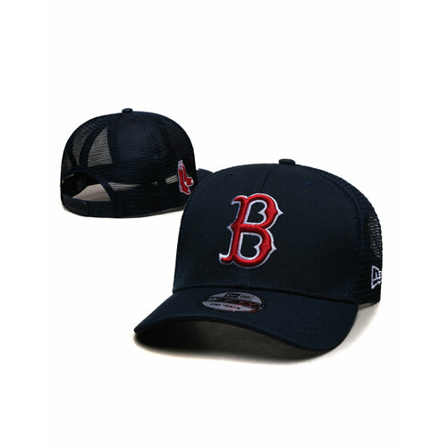 фото Бейсболка new era для мужчин и женщин, размер 52-62, black/red