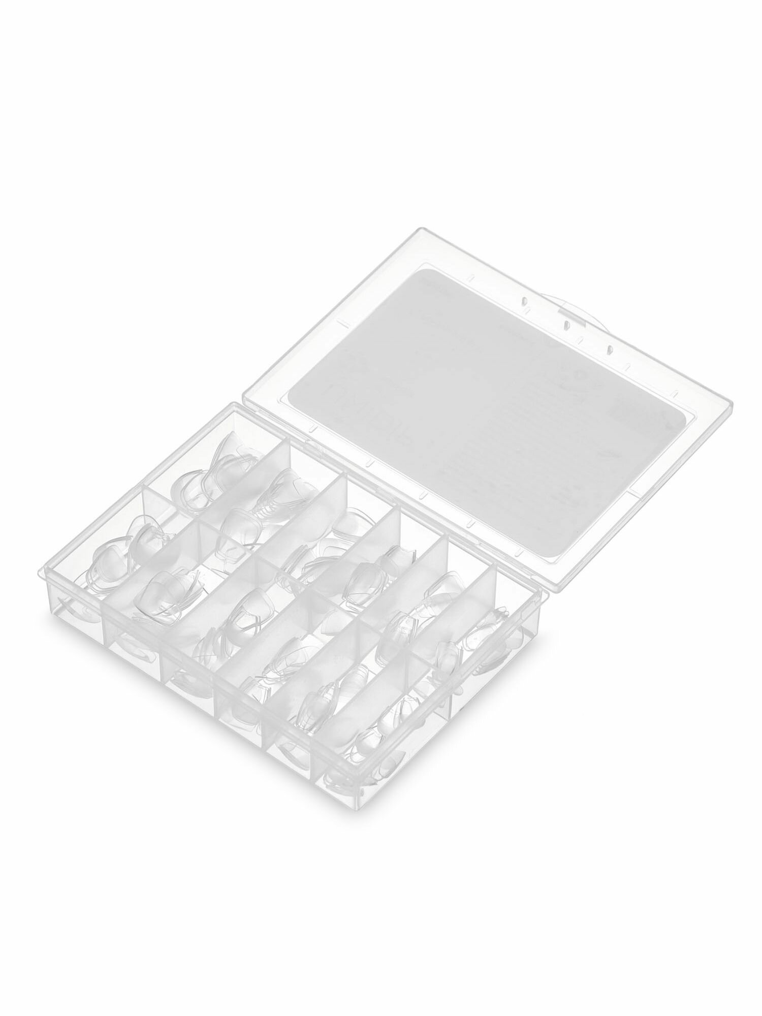 Гелевые типсы для наращивания форма "балерина" 240 шт — фото 1