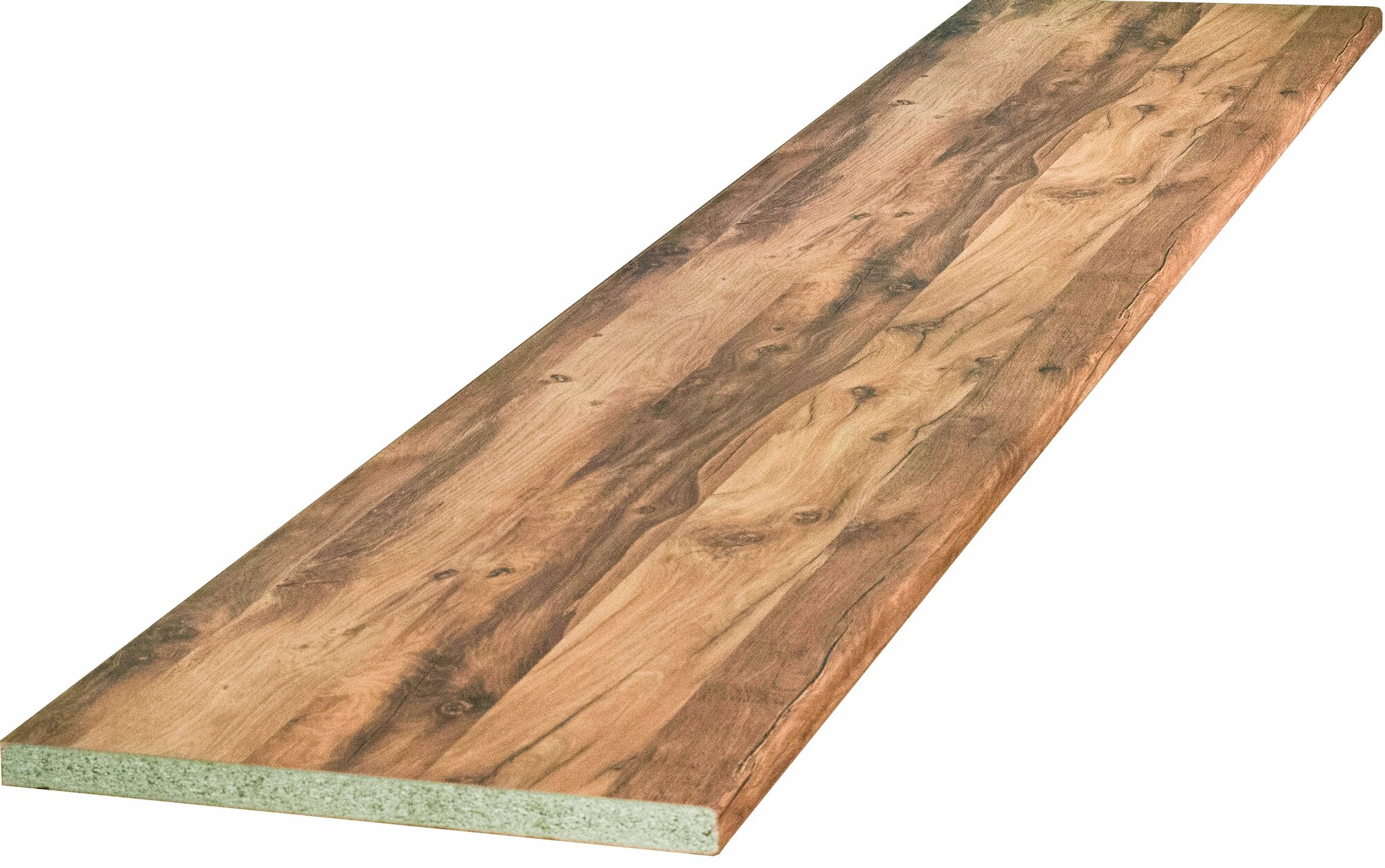 Столешница для кухни размер 1200х500x26мм с кромкой. Цвет - Дуб Корсика светлый