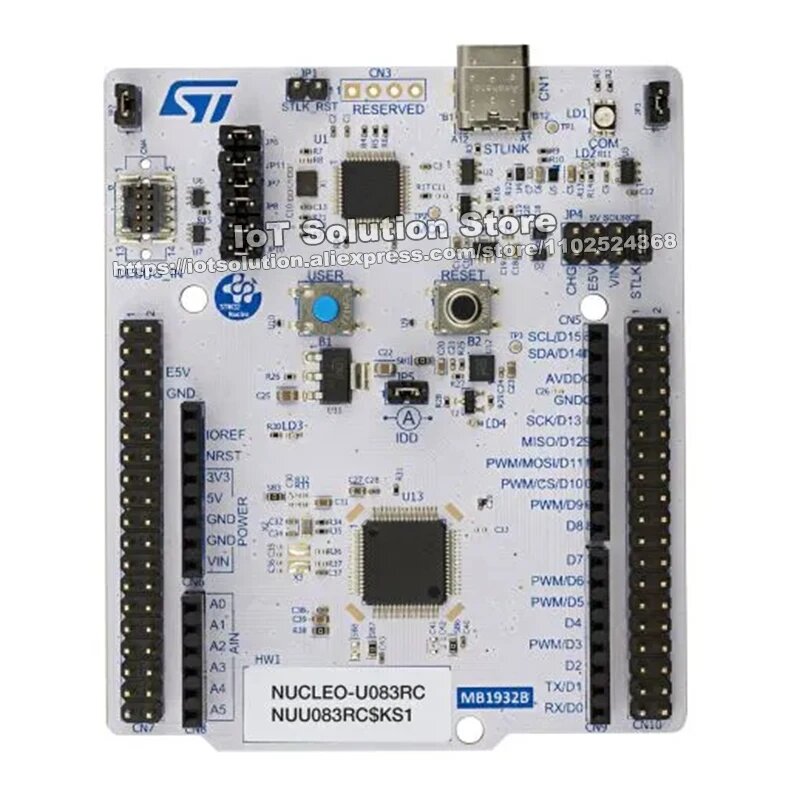 NUCLEO-U083RC Origianl New Evaluation Boards NUCLEO U083RC with STM32U083RC Core, NUCLEO-U083RC