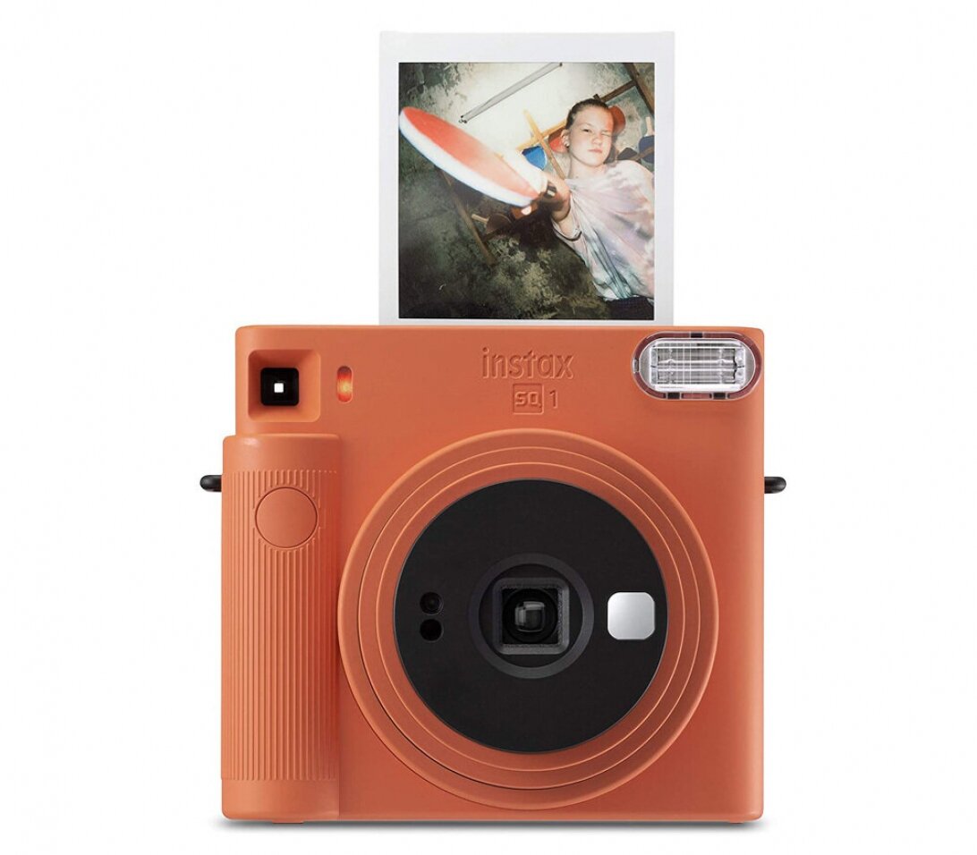 Камера мгновенной печати Fujifilm Instax Square SQ1, Orange (Оранжевый)