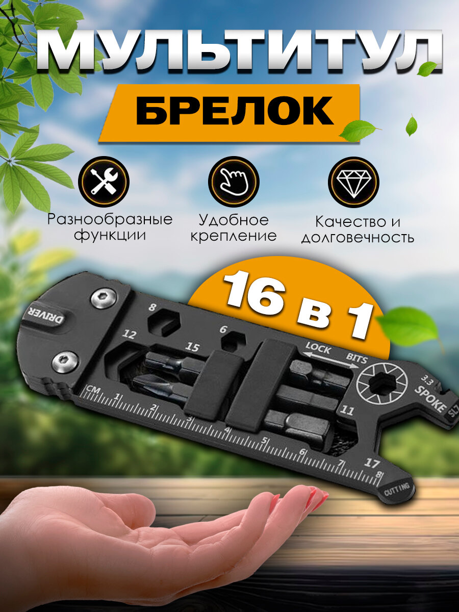 Мультитул брелок набор гаечных ключей