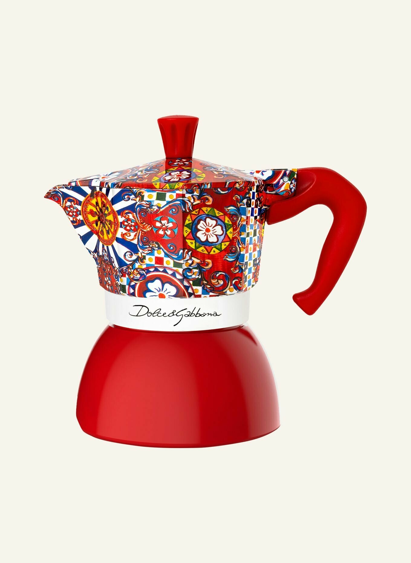 Гейзерная кофеварка Bialetti Dolce&Gabbana Carretto Siciliano 190мл