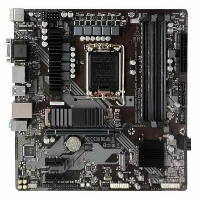 Материнская плата для персонального компьютера Gigabyte B760M DS3H DDR4