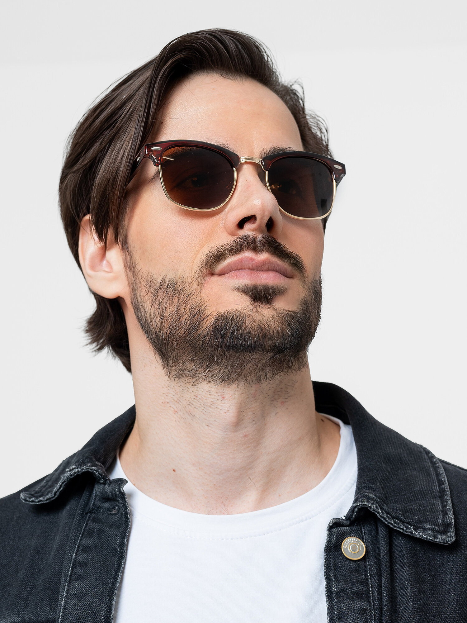 Солнцезащитные очки Zabologen, коричневый/золотистый — фото 1