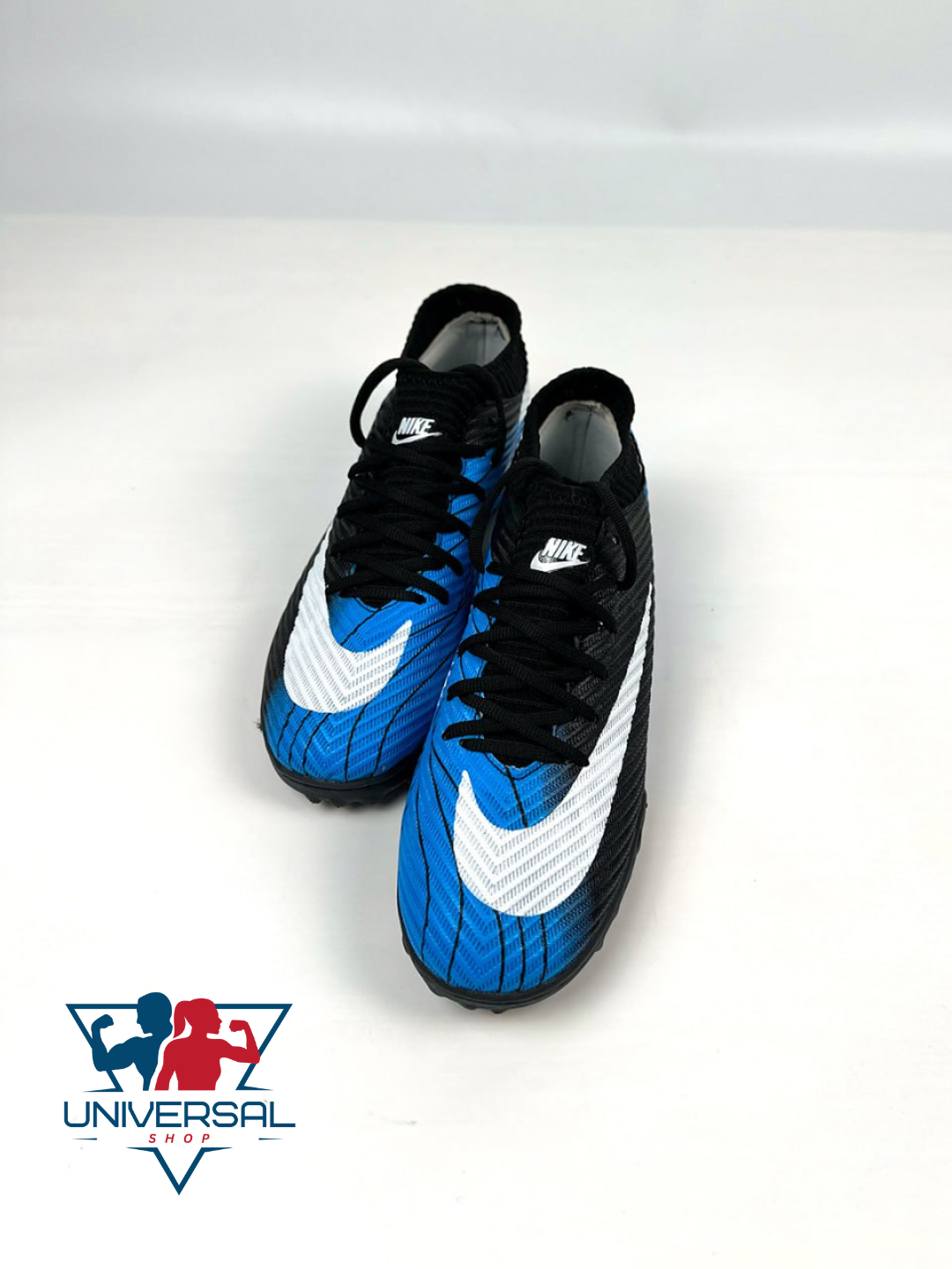 Бутсы NIKE, размер 41, черный