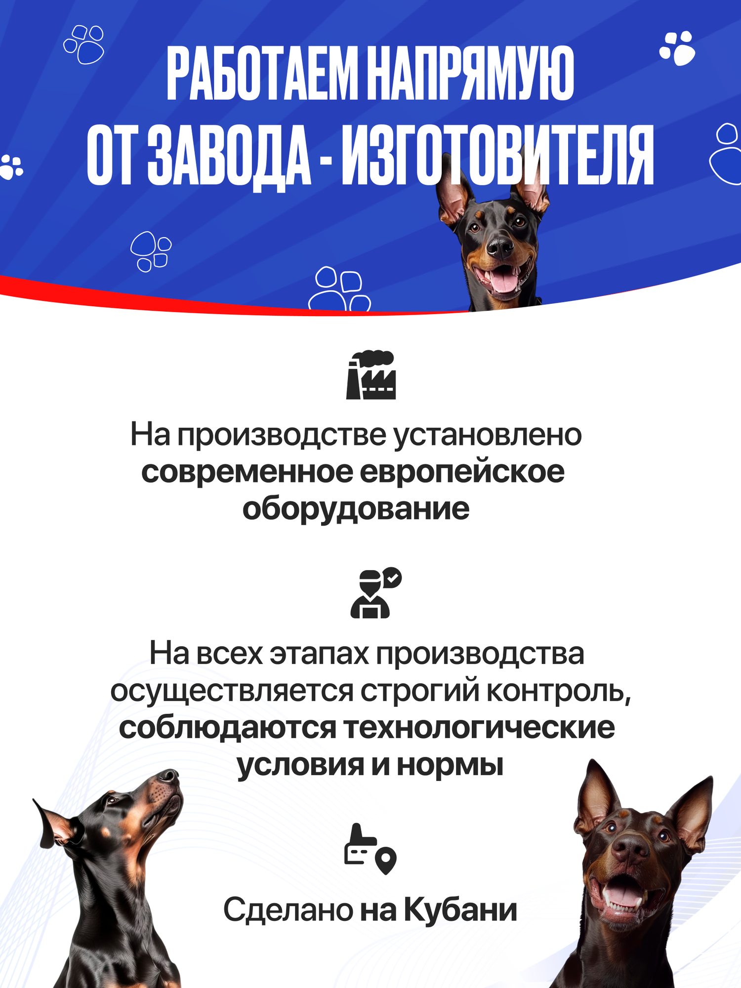Сухой корм для собак полнорационный Премиум класса Универсал для взрослых собак Impenaturial Империал 10 кг — фото 1