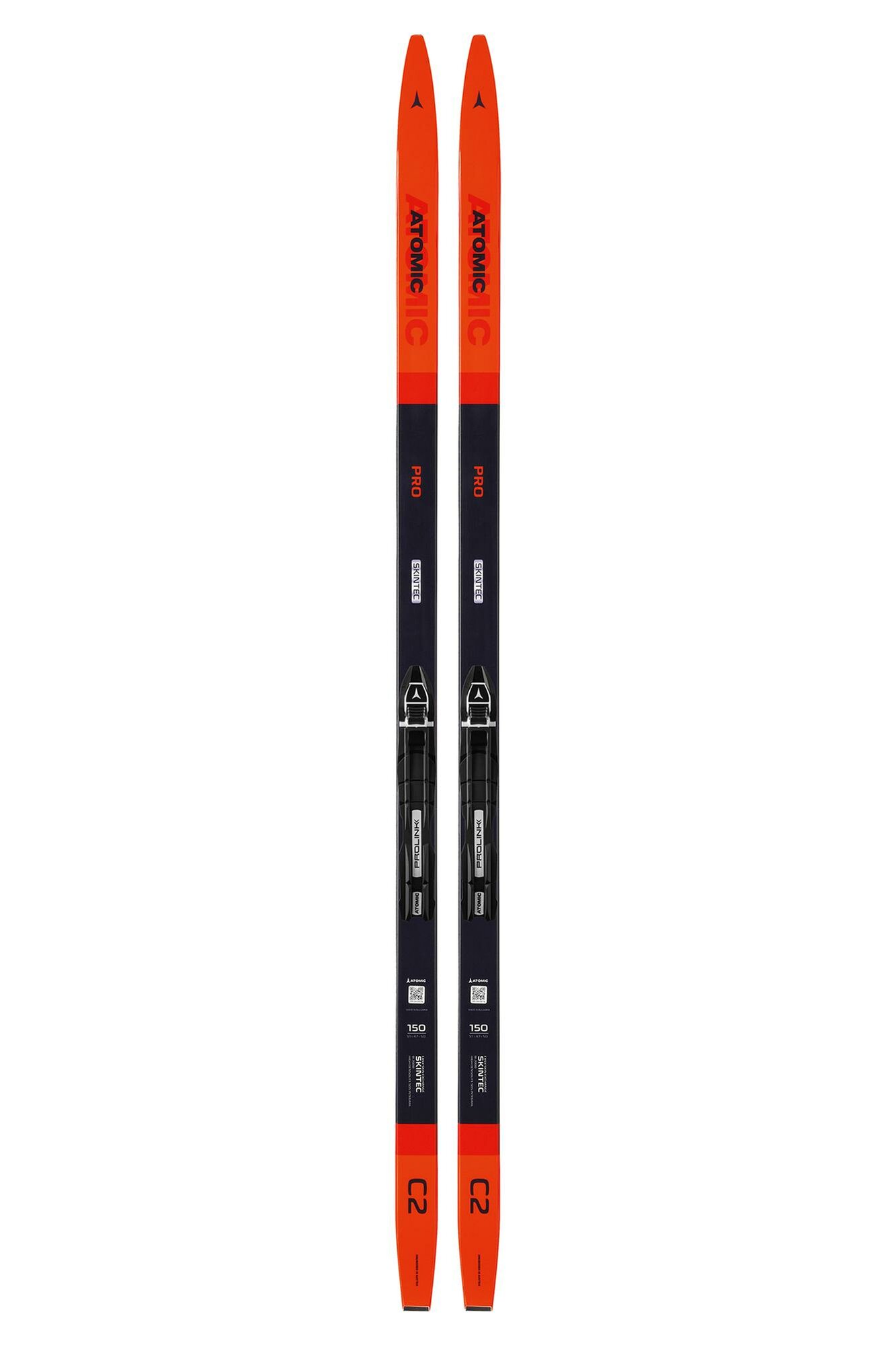 Беговые лыжи с креплениями ATOMIC Pro C2 Skintec+Prolink Access Junior Red/Black/White (см:140)