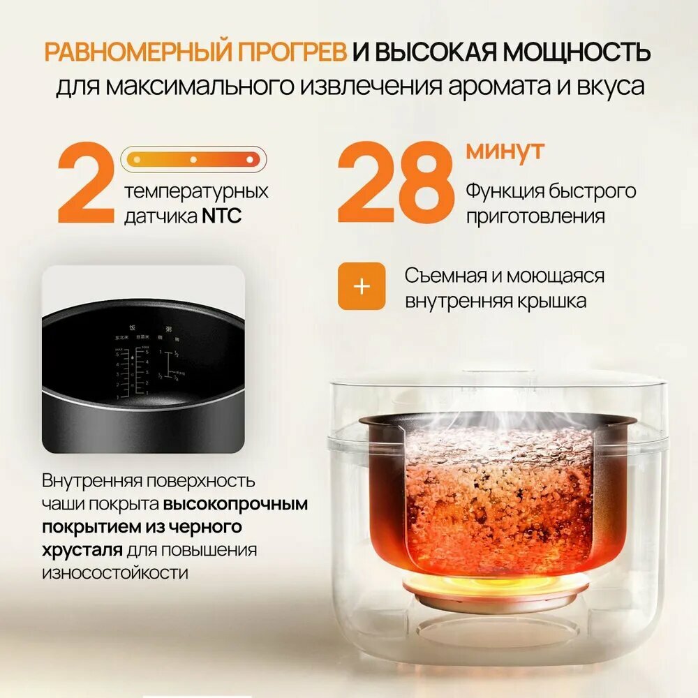 Картинки Xiaomi Мультиварка MAB13A0 3L