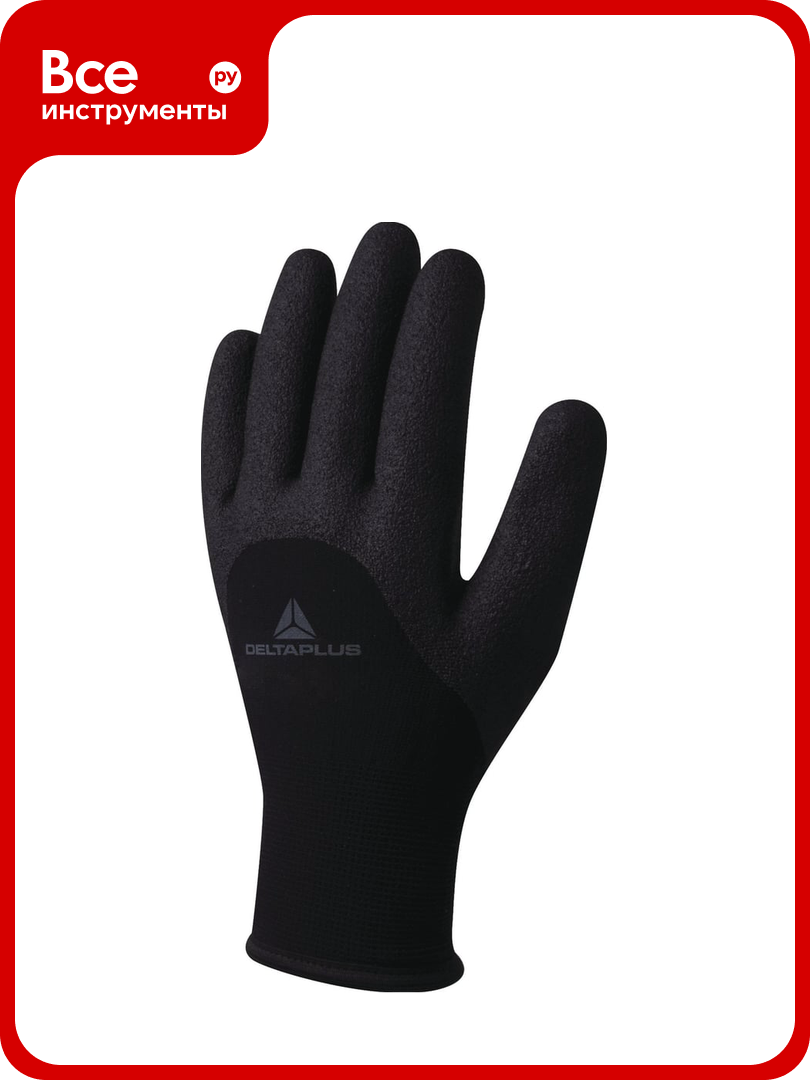 Утепленные перчатки с покрытием из вспененного нитрила Delta Plus VV750 р  10 VV750NO10