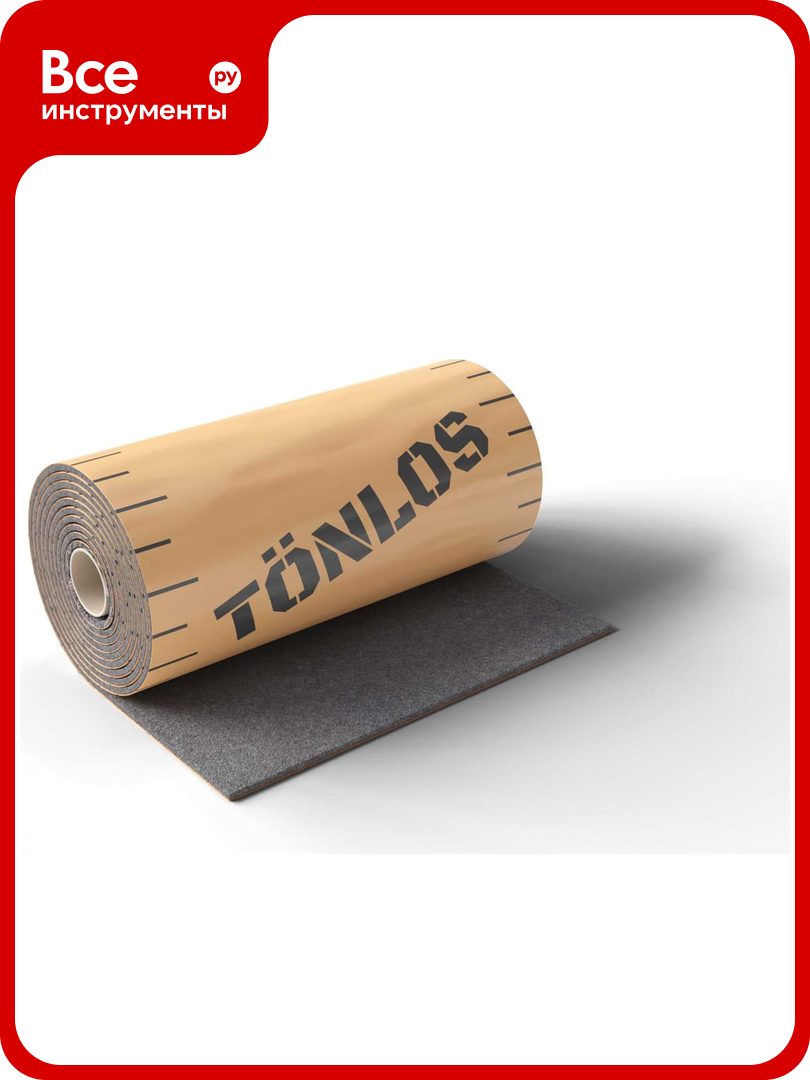 Звукоизоляция стен и потолков TONLOS Split Felt 4640107333098