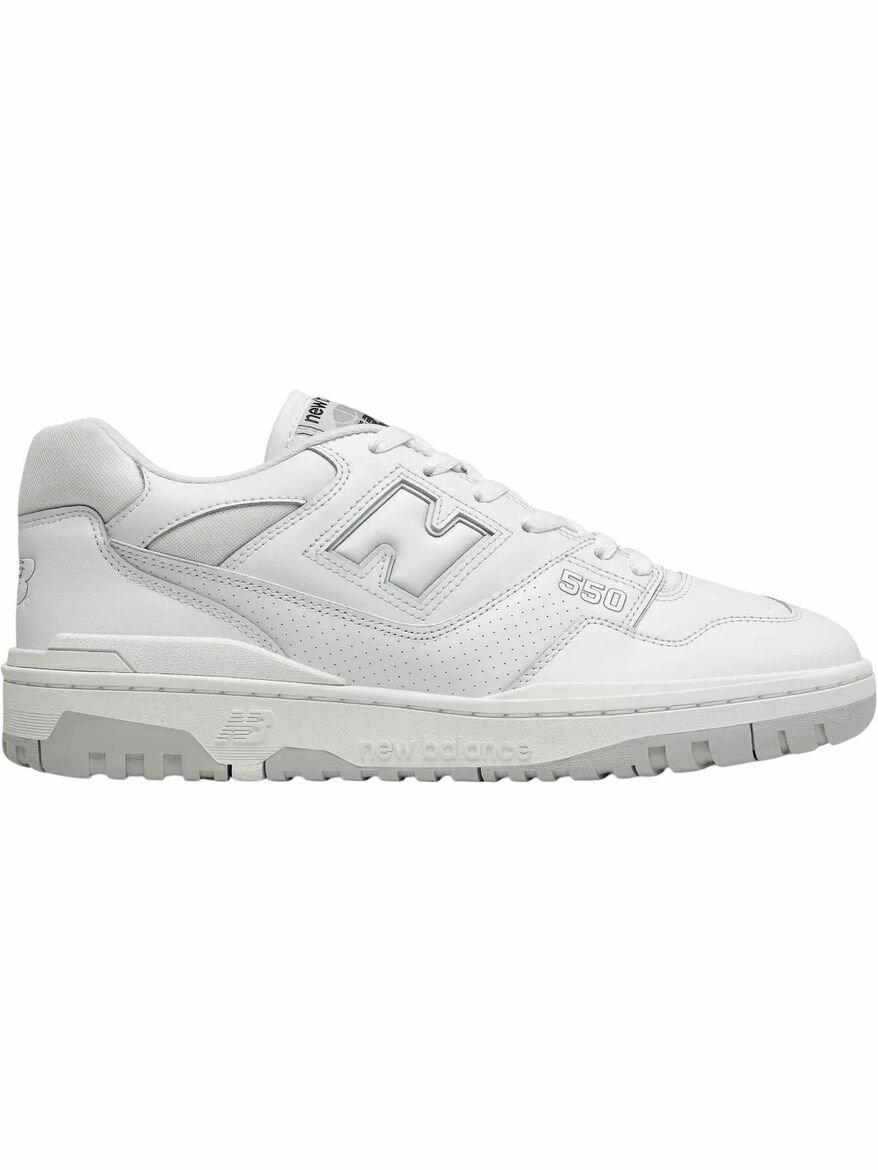 Кроссовки New Balance 550, полнота F, размер 8,5 US, белый,