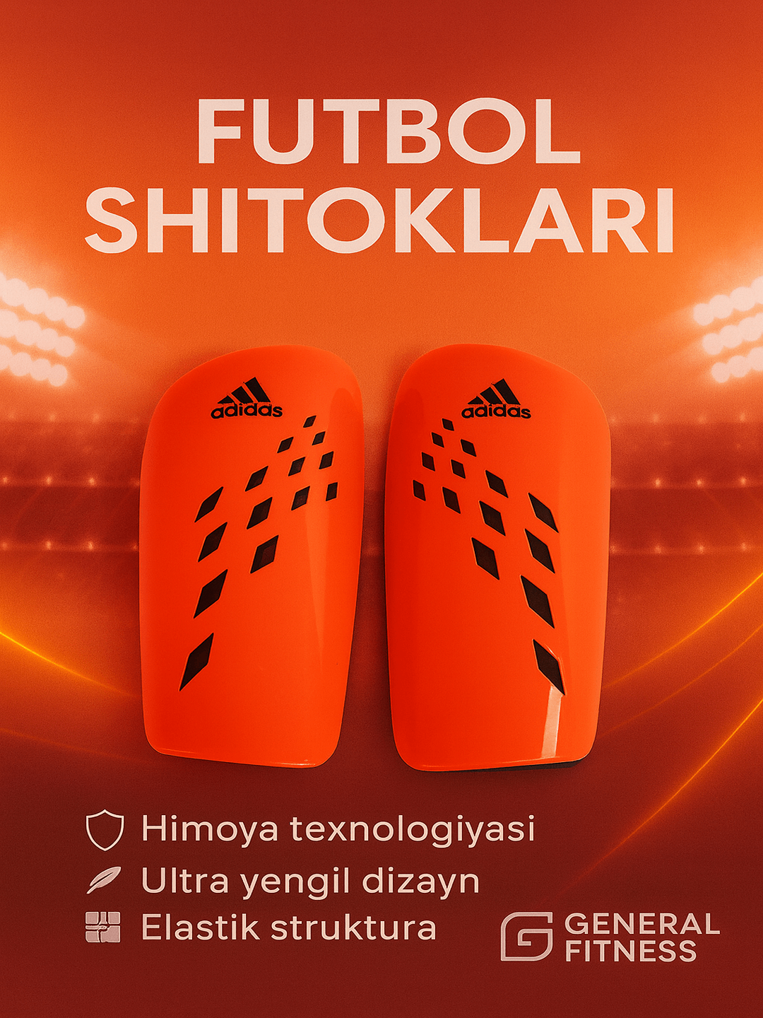 Футбольные щитки SPORTS — прочная защита, ультралёгкий вес и эластичный комфорт