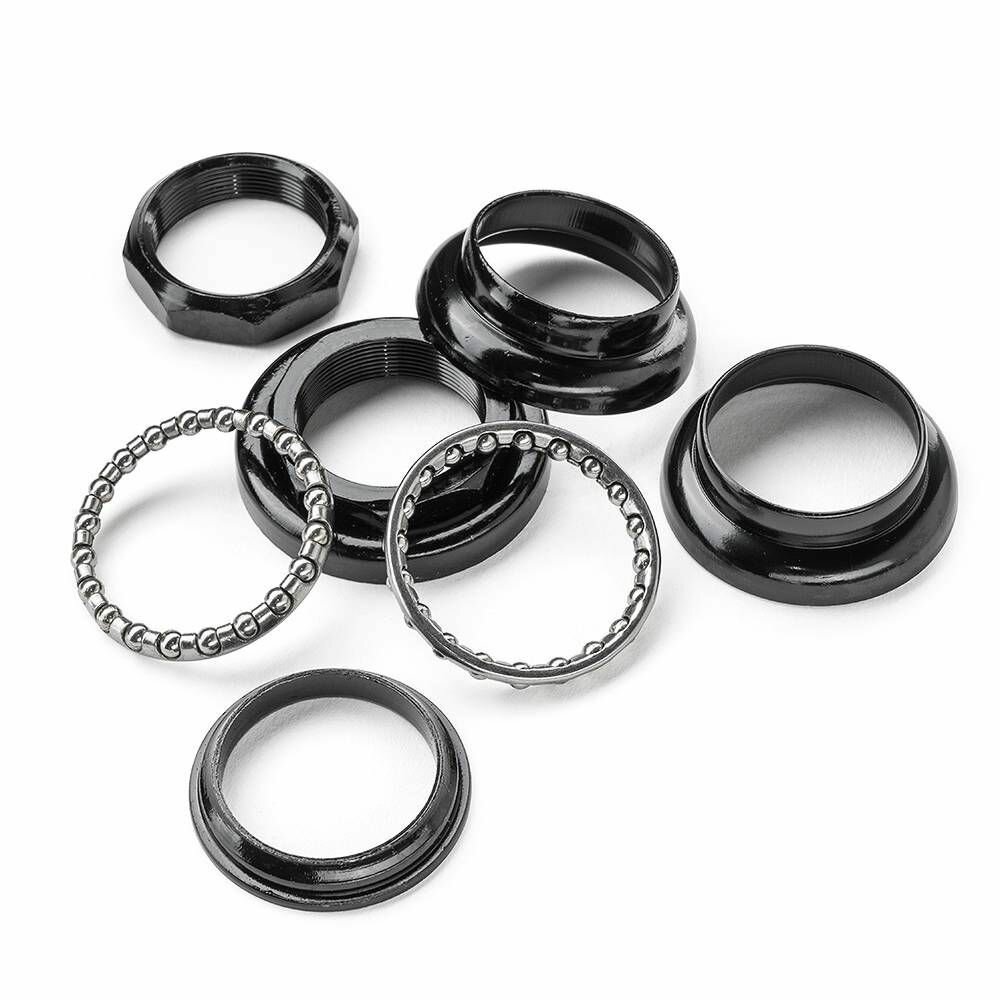 Рулевая резьбовая 1 1/8 для трюковых самокатов черный