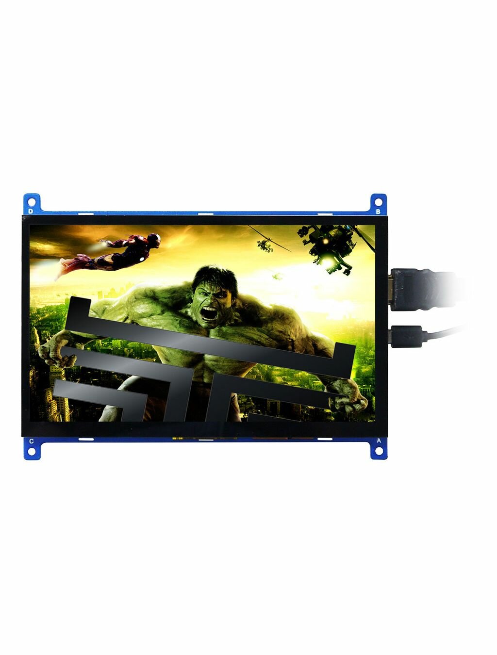 TFT дисплей 7" с сенсором HDMI