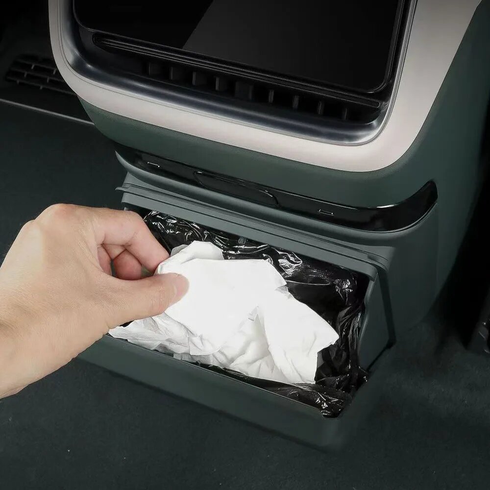 Изображение Подходит для Xiaomi YU7 2025, мусорное ведро для холодильника, ящик для хранения с защитой от ударов, ящик для хранения, модификация внутренних аксессуаров, A1