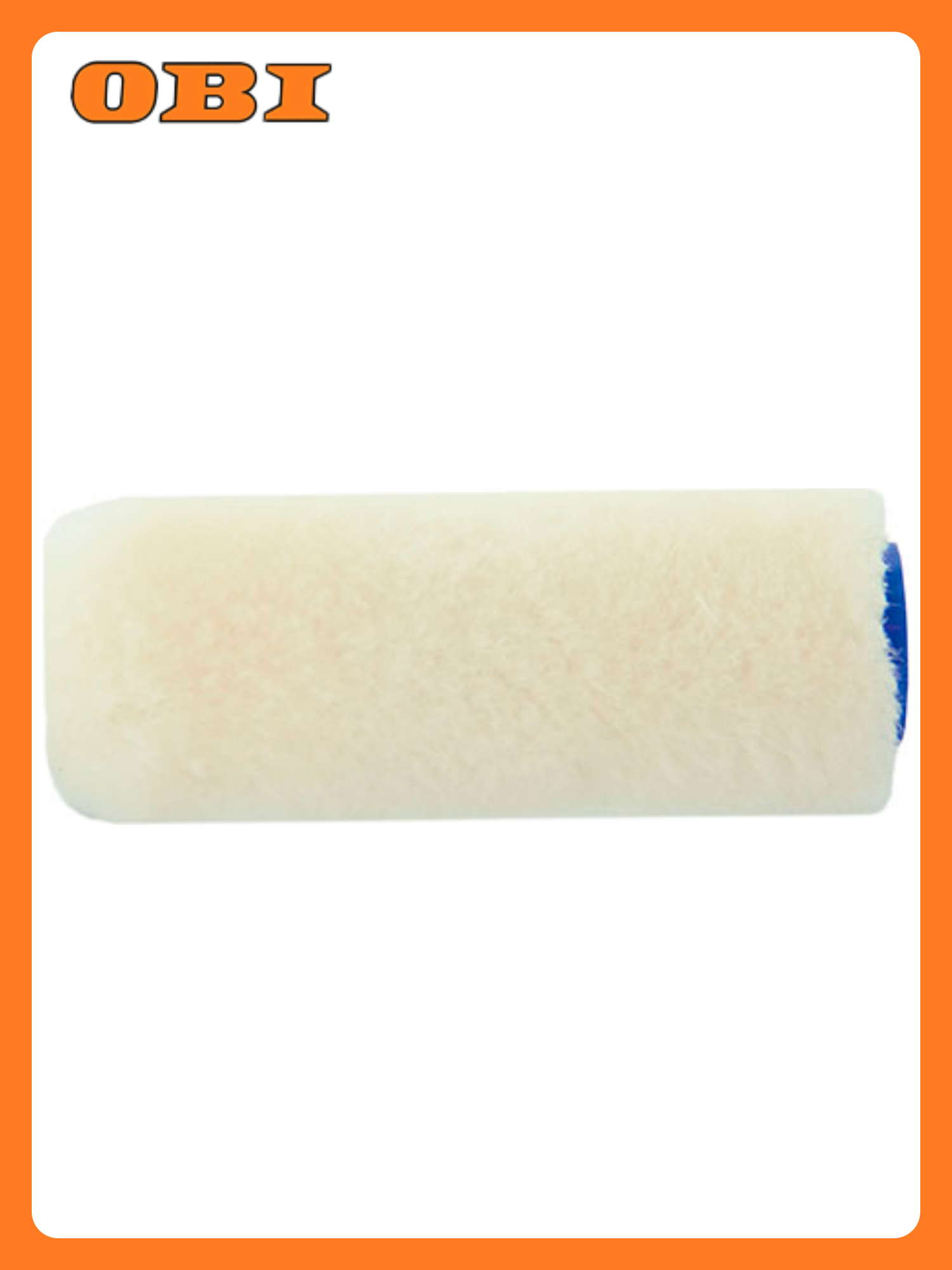 Мини-валик малярный велюр 4/15/60 мм под ручку 6 мм