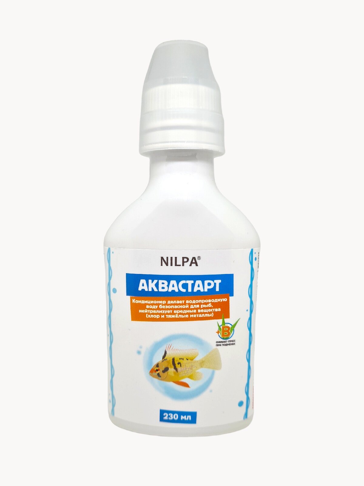 Кондиционер нилпа "Аквастарт", для нейтрализации вредных веществ, 230 мл