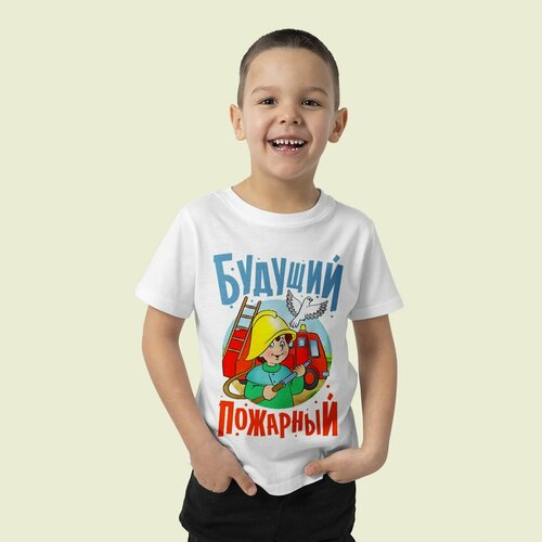 фото Футболка , размер 22, белый нет бренда