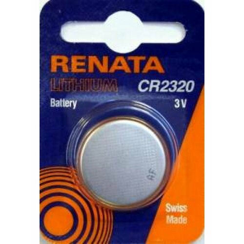 Батарейка RENATA CR2320 3В дисковая литиевая 1шт батарейки renata cr2320 1шт