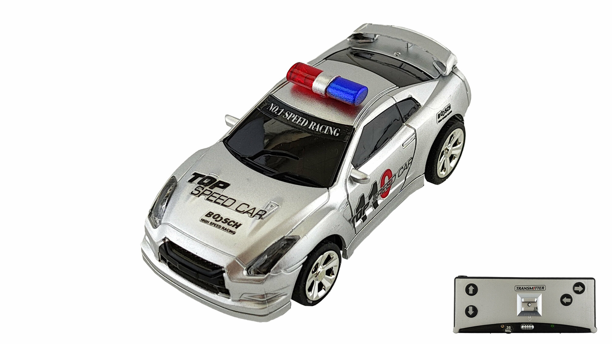 Радиоуправляемая машинка масштаб 1:58 WL Toys ct-8014-SILVER