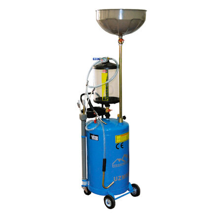 TROMMELBERG UZM80 Устройство для сбора масла 80 л, пневмозабор, пневмослив, воронка, предкамера - фото №12