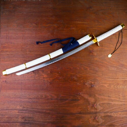 Сув. изделие Катана на подставке / белая рукоять / длина 103см