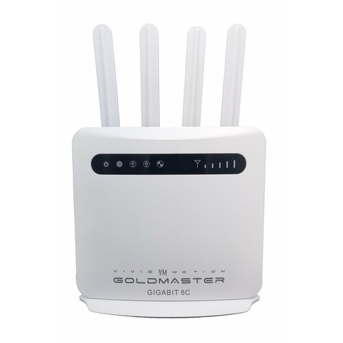 Роутер 4G/LTE Gold Master GIGABIT 6C, Wi-Fi 2.4/5 ГГц (cat/6) 1300mbps mini usb wifi adapter network lan card for pc wifi dongle dual band 2 4g