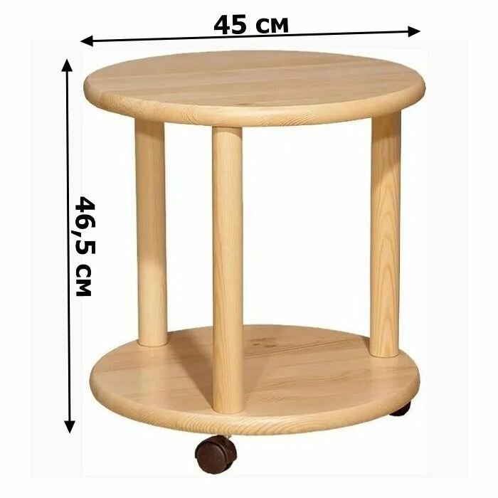 фото Стол сервировочный Троль-2 45х45х46,5 см